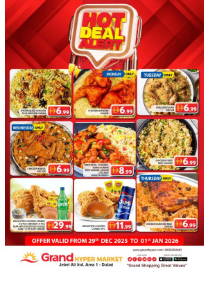 Hot Deals - Grand Hypermarket Jebel Ali