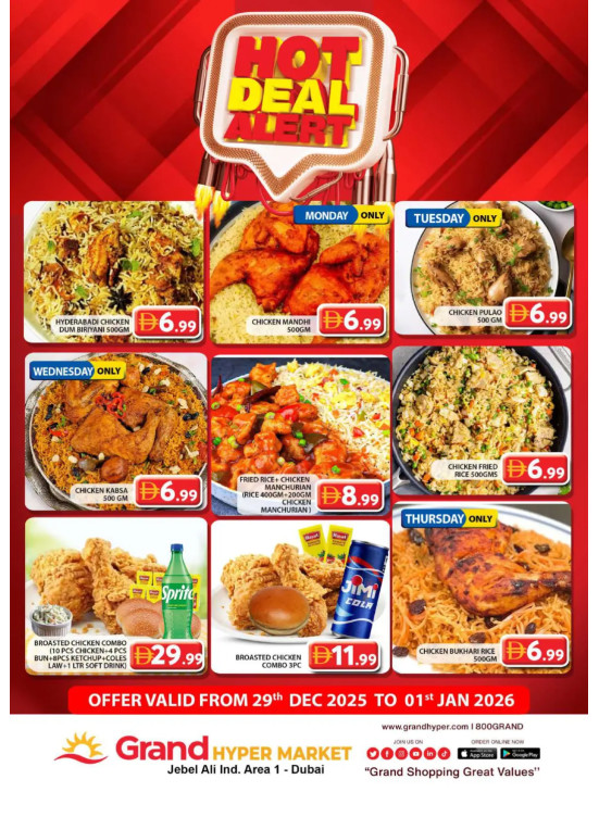 Hot Deals - Grand Hypermarket Jebel Ali