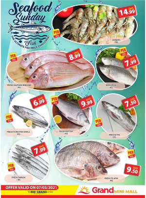 Seafood Sunday - Grand Mini Mall
