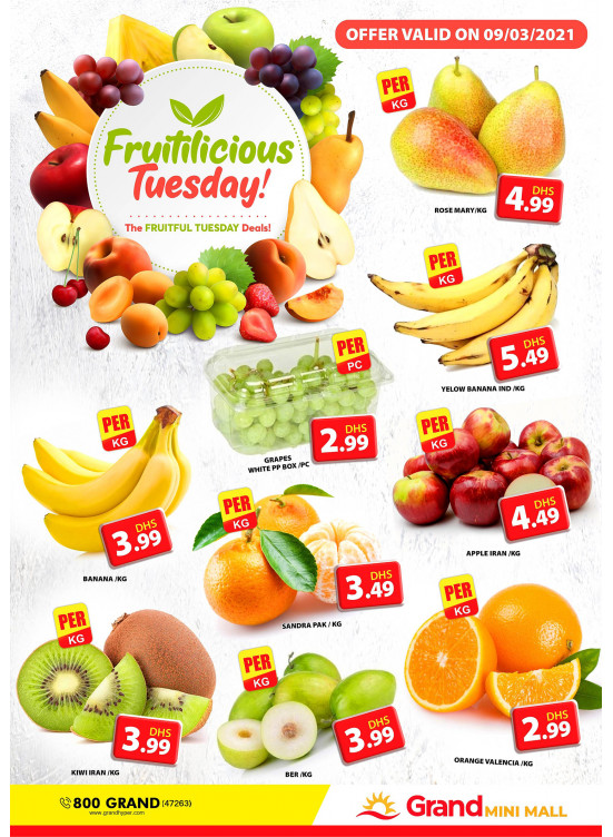 Fruitilicious Tuesday - Grand Mini Mall