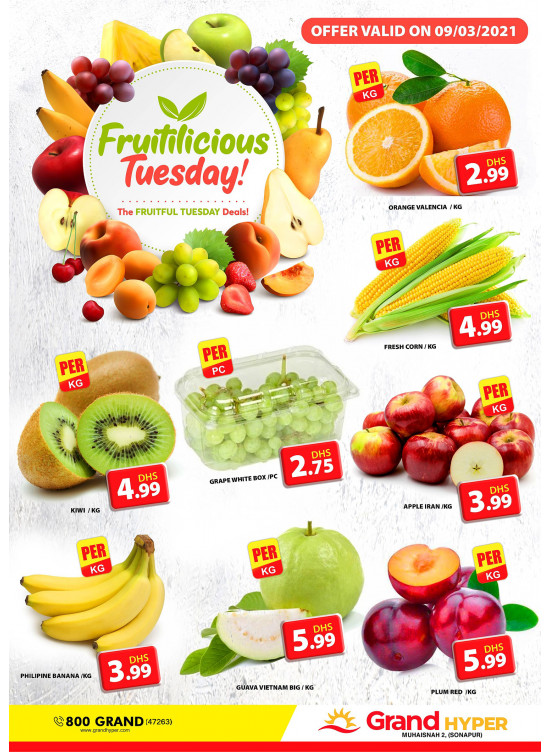 Fruitilicious Tuesday - Grand Hyper Muhaisnah