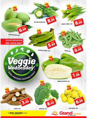 Veggie Wednesday - Grand Hyper Al khail Mall