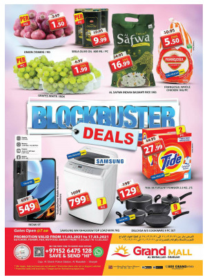 Blockbuster Deals - Grand Mall Sharjah