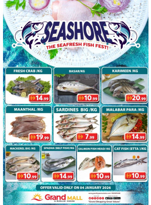Seafood Sunday - Grand Mall Sharjah