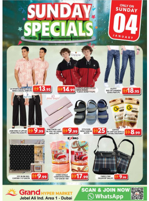 Sunday Specials - Grand Hypermarket Jebel Ali
