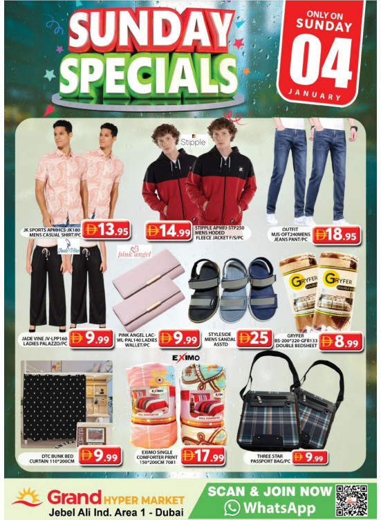 Sunday Specials - Grand Hypermarket Jebel Ali