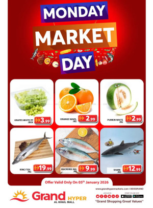 Monday Market Day - Grand Hyper Al Khail Mall