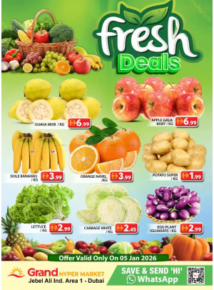 Fresh Deals - Grand Hypermarket Jebel Ali