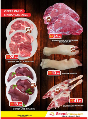 Meat Deals - Grand Hypermarket Jebel Ali