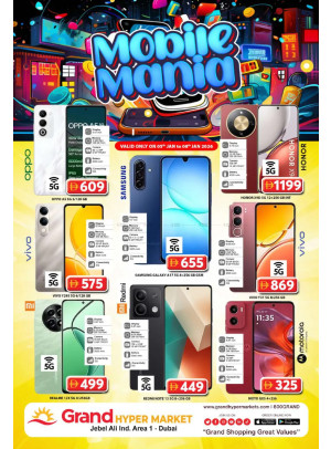 Mobile Mania - Grand Hypermarket Jebel Ali
