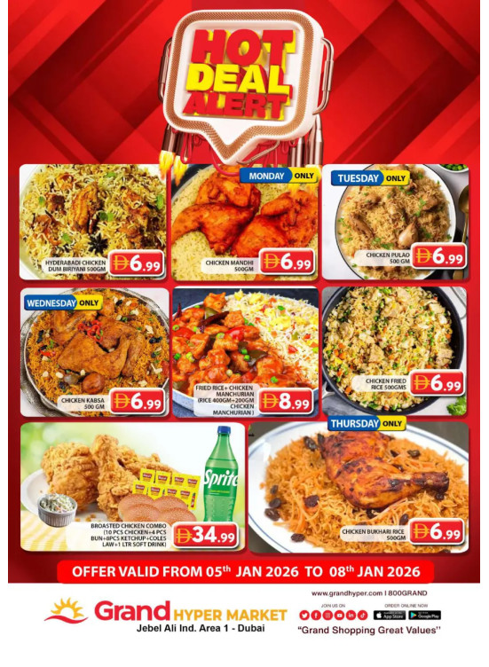 Hot Deals - Grand Hypermarket Jebel Ali