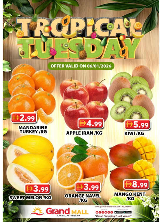 Fruitilicious Tuesday - Grand Mall Sharjah