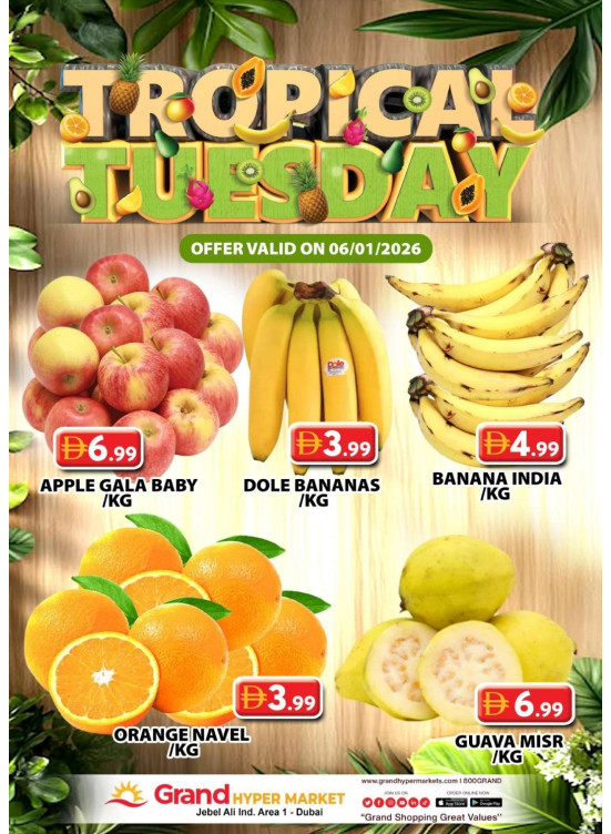 Fruitilicious Tuesday - Grand Hypermarket Jebel Ali