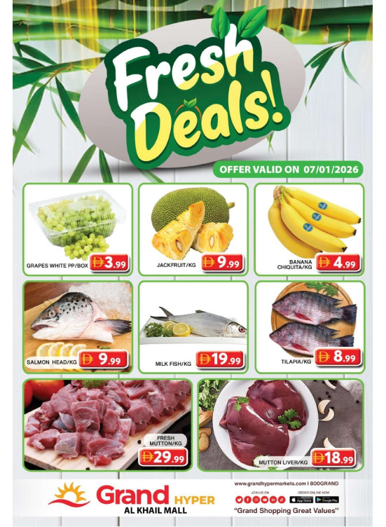 Fresh Deals - Grand Hyper Al khail Mall