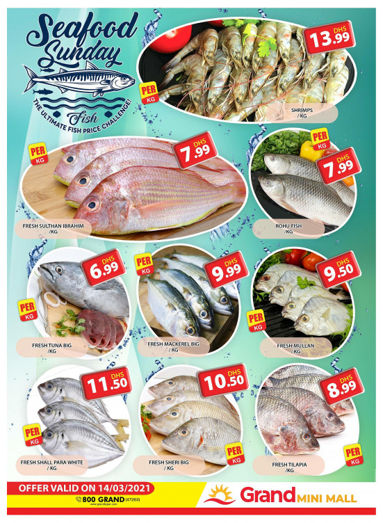 Seafood Sunday - Grand Mini Mall
