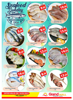 Seafood Sunday - Grand Mall Sharjah