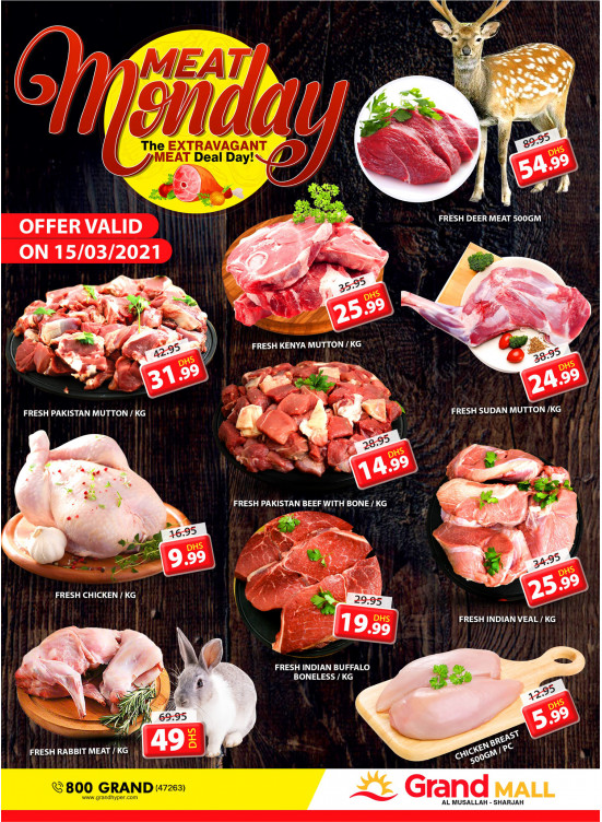 Meat Monday - Grand Mall Sharjah