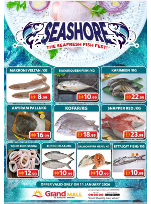 Seafood Sunday - Grand Mall Sharjah