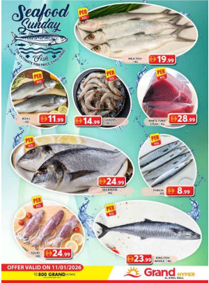 Seafood Sunday - Grand Hyper Al Khail Mall