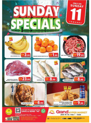 Sunday Specials - Grand Hypermarket Jebel Ali