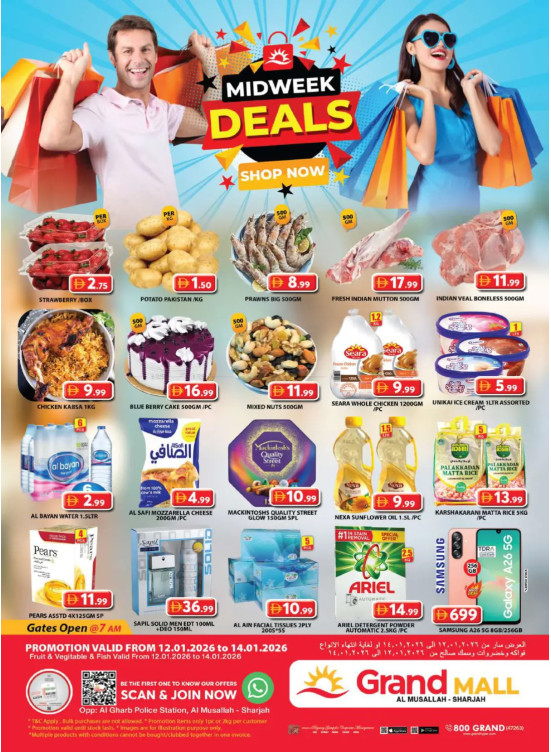 Midweek Deals Grand - Grand Mall Sharjah