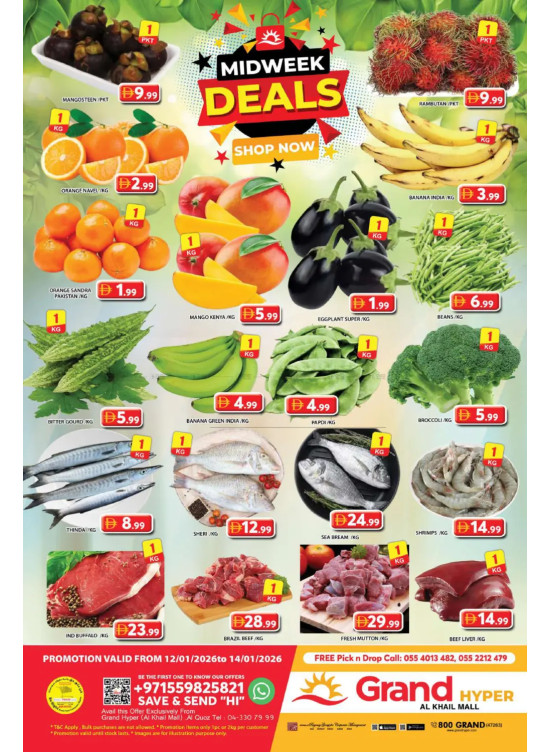 Midweek Deals - Grand Hyper Al Khail Mall