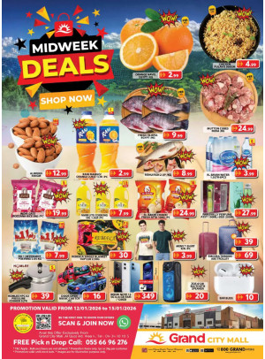 Midweek Deals - Grand City Mall