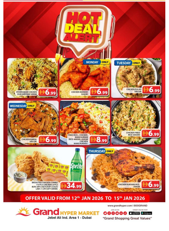 Hot Deals - Grand Hypermarket Jebel Ali