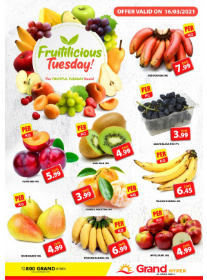 Fruitilicious Tuesday - Grand Hyper Al Khail Mall