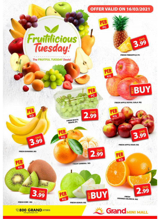 Fruitilicious Tuesday - Grand Mini Mall