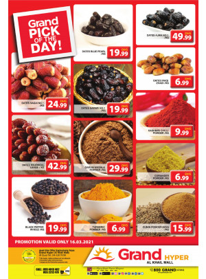 Pick of The Day - Grand Hyper Al Khail Mall