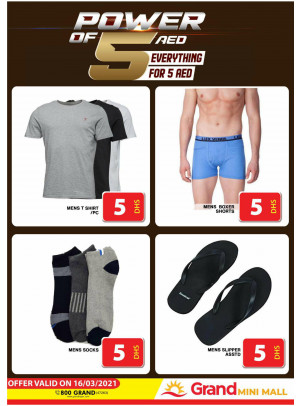 Power Of 5 AED - Grand Mini Mall