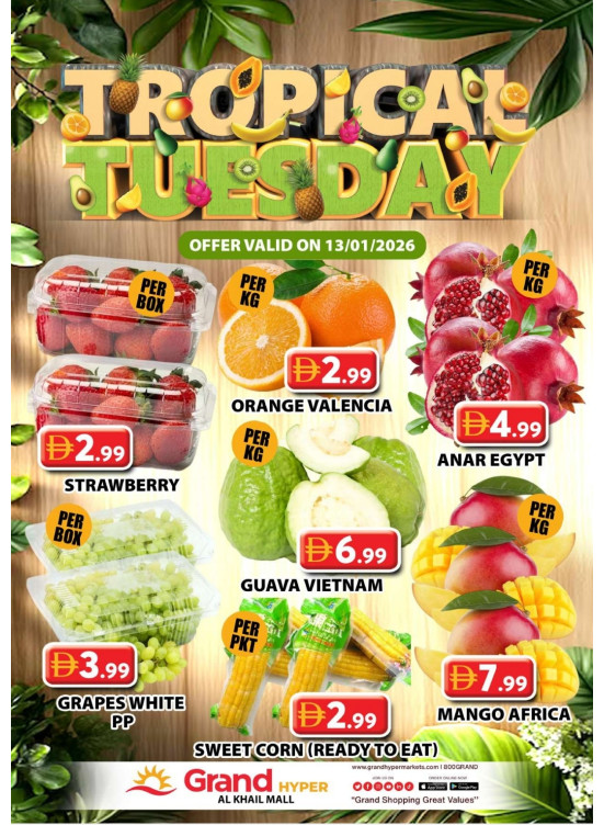 Fruitilicious Tuesday - Grand Hyper Al Khail Mall
