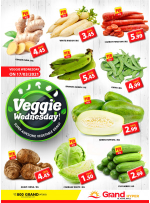 Veggie Wednesday - Grand Hyper Al khail Mall