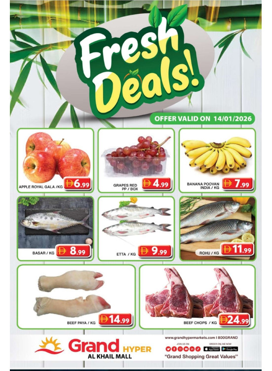 Fresh Deals - Grand Hyper Al khail Mall