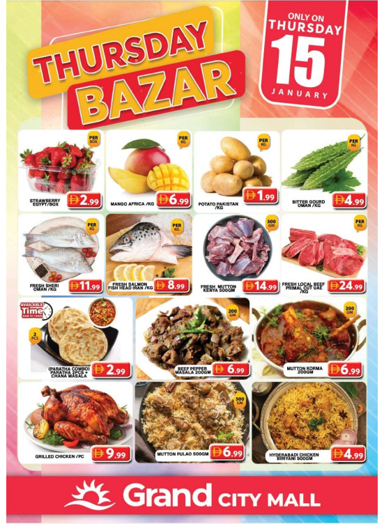 Thursday Bazar - Grand City Mall