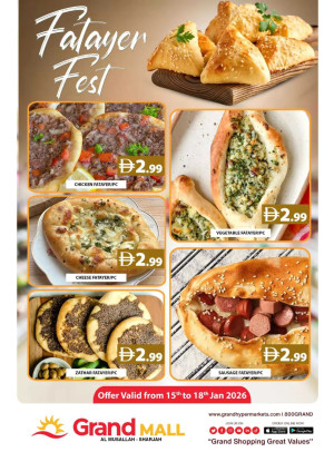 Fatayer Fest - Grand Hyper Mall Sharjah