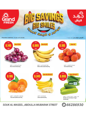 BIG SAVINGS. BIG SMILES