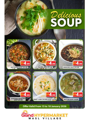 Delicious Soup - Wasl Village, Dubai