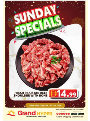 Sunday Specials - Grand Hyper Muhaisnah
