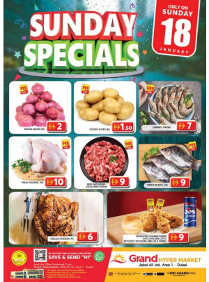 Sunday Specials - Grand Hypermarket Jebel Ali