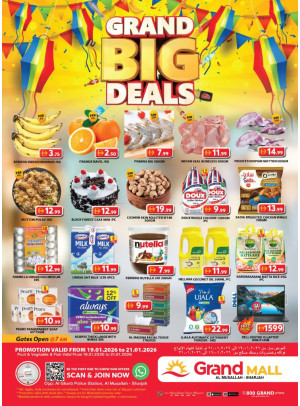 Midweek Deals Grand - Grand Mall Sharjah