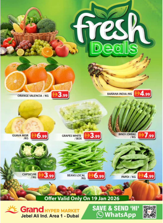 Fresh Deals - Grand Hypermarket Jebel Ali