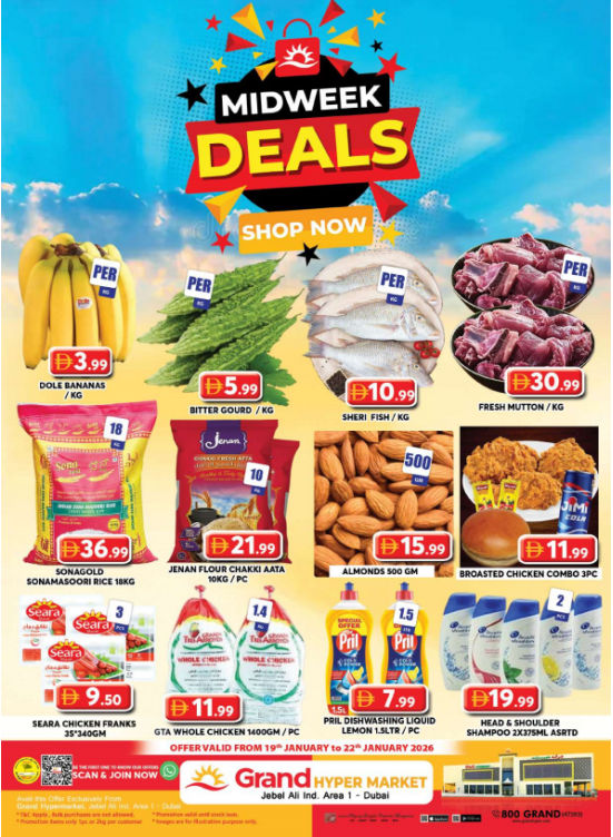 Midweek Deals - Grand Hypermarket Jebel Ali