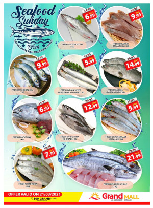 Seafood Sunday - Grand Mall Sharjah