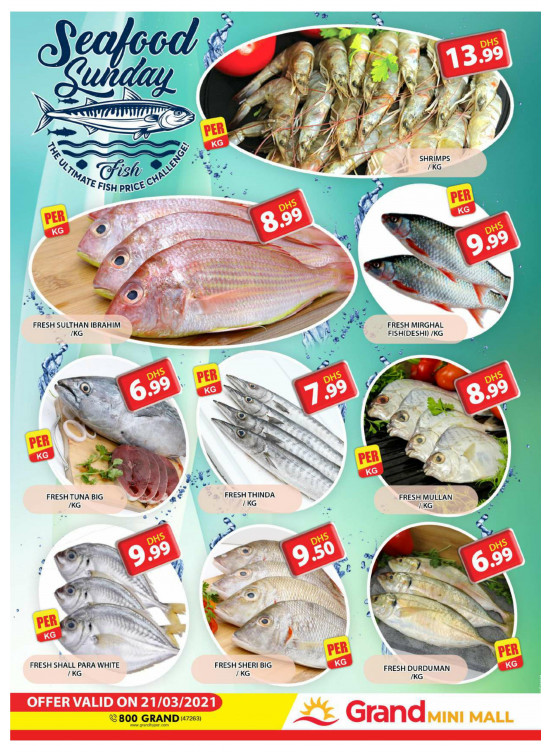 Seafood Sunday - Grand Mini Mall