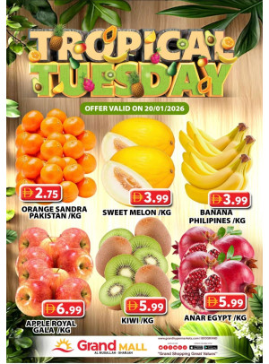 Fruitilicious Tuesday - Grand Mall Sharjah