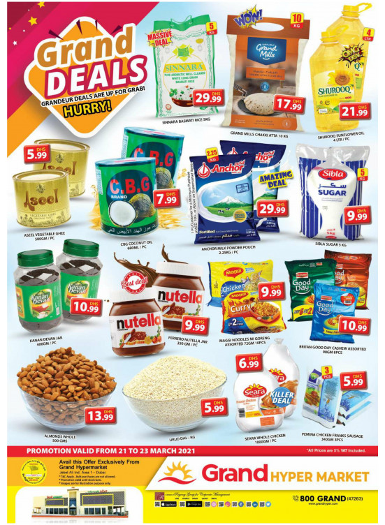 Grand Deals - Grand Hypermarket Jebel Ali