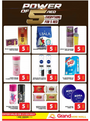Power Of 5 AED - Grand Mini Mall