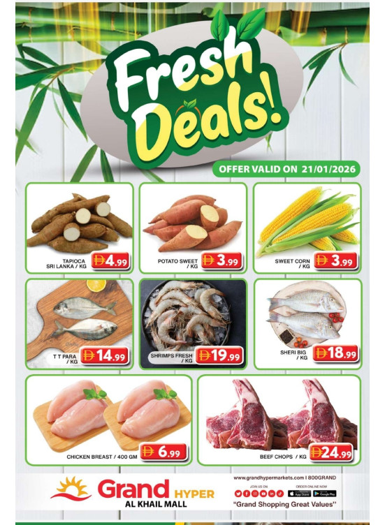 Fresh Deals - Grand Hyper Al khail Mall